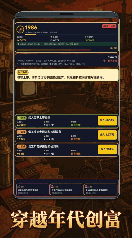 穿越1980亿万富翁之路截图1