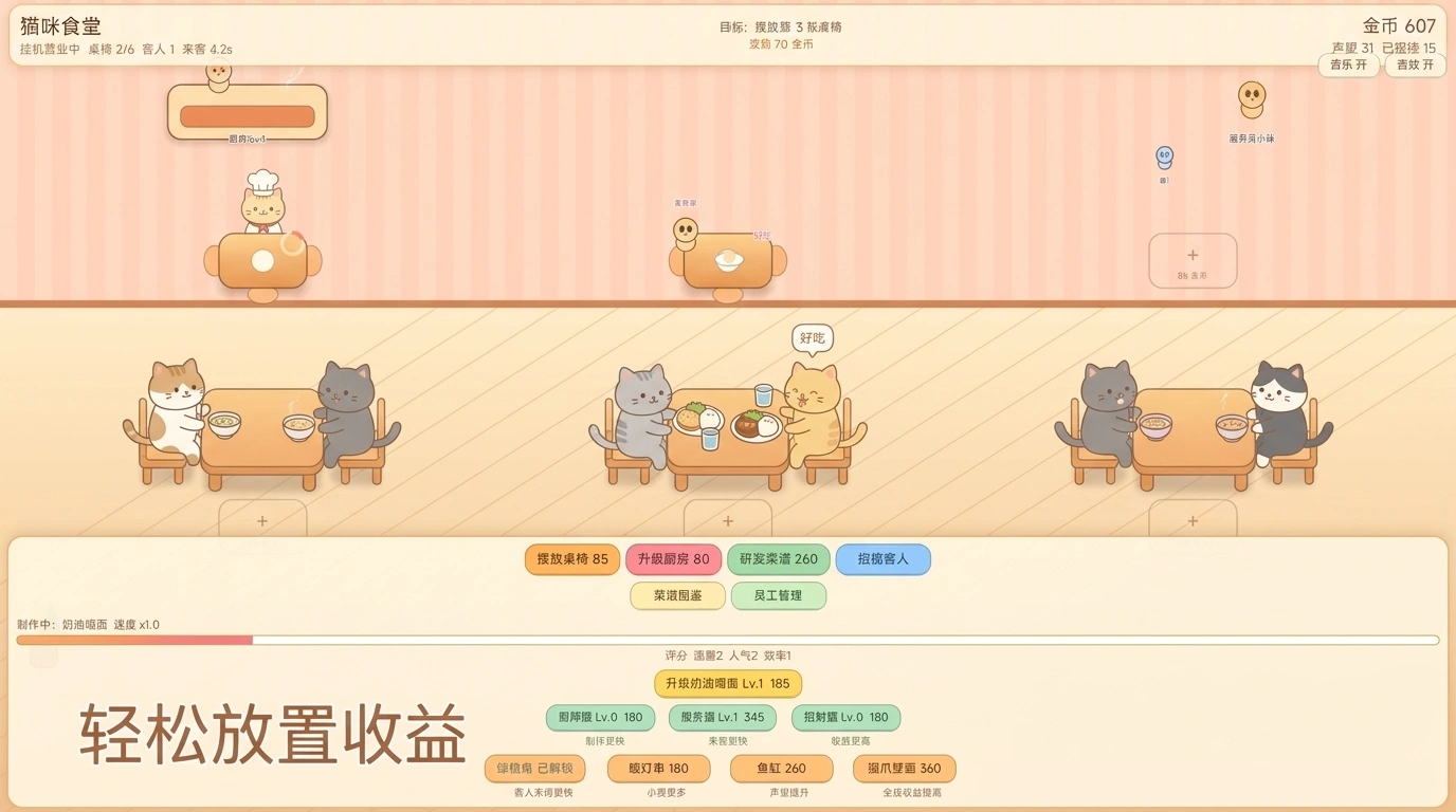 猫咪食堂截图2
