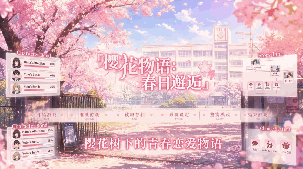 樱花物语春日邂逅截图1