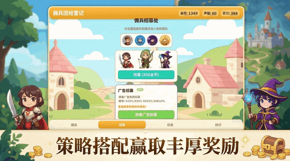 佣兵团经营记
