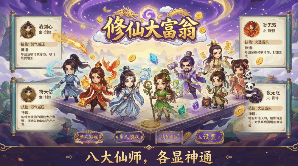 修仙大富翁截图2