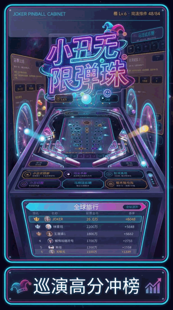 小丑无限弹珠截图1