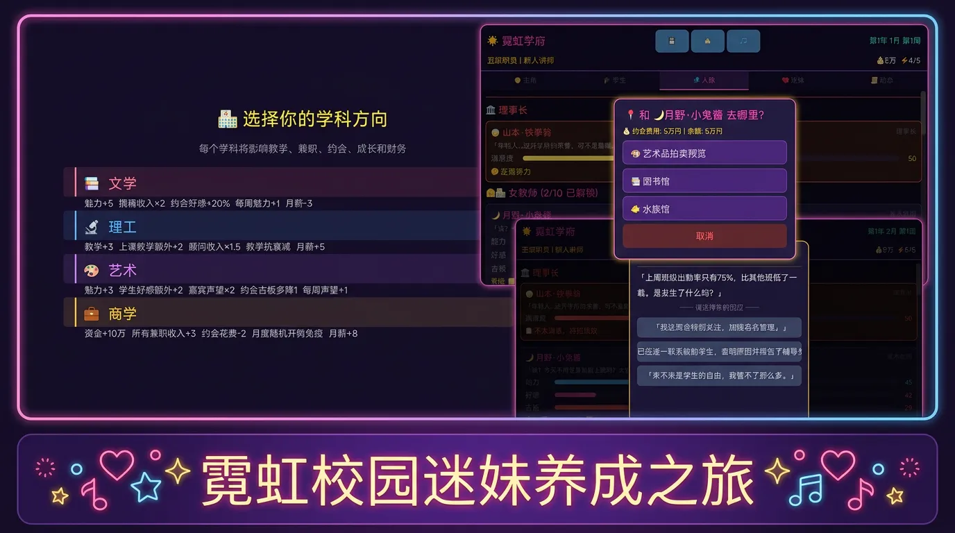 恋爱学院截图3