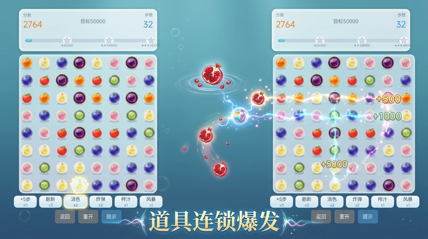 有点爽的连连消截图2