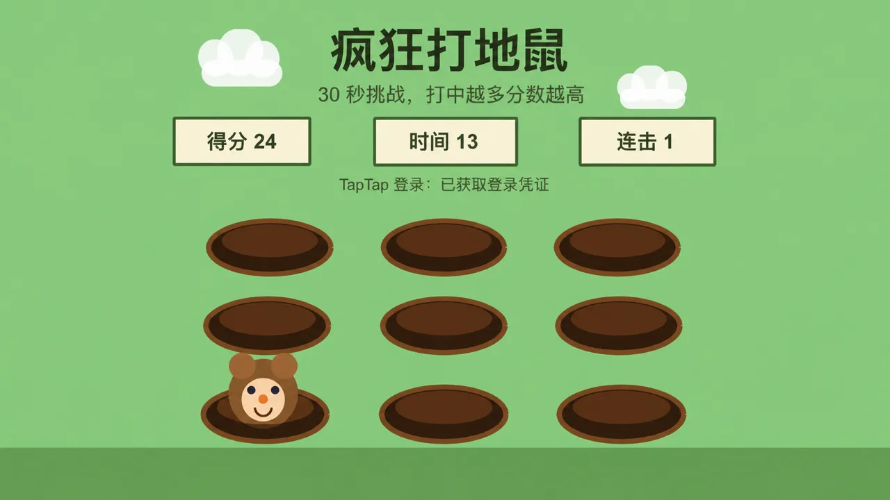 疯狂打地鼠