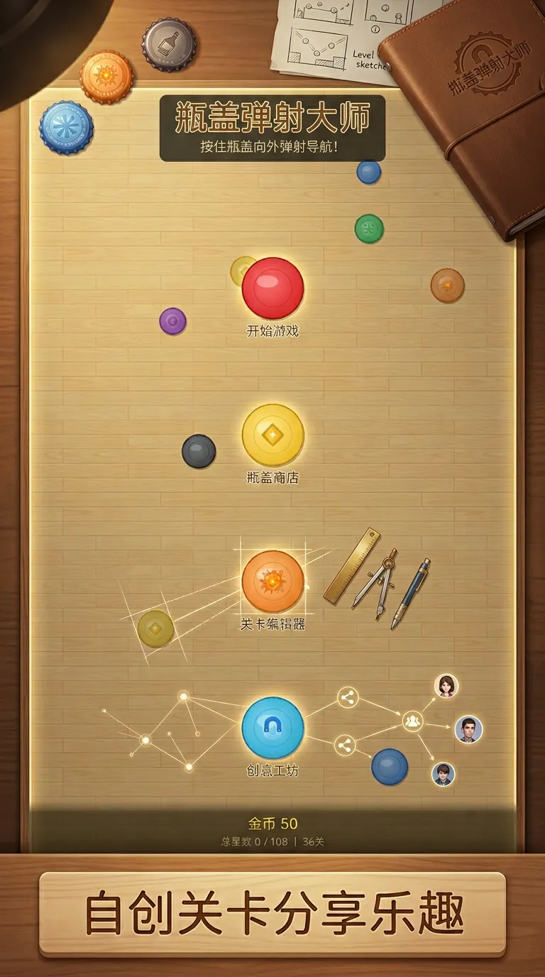 瓶盖弹射大师截图3