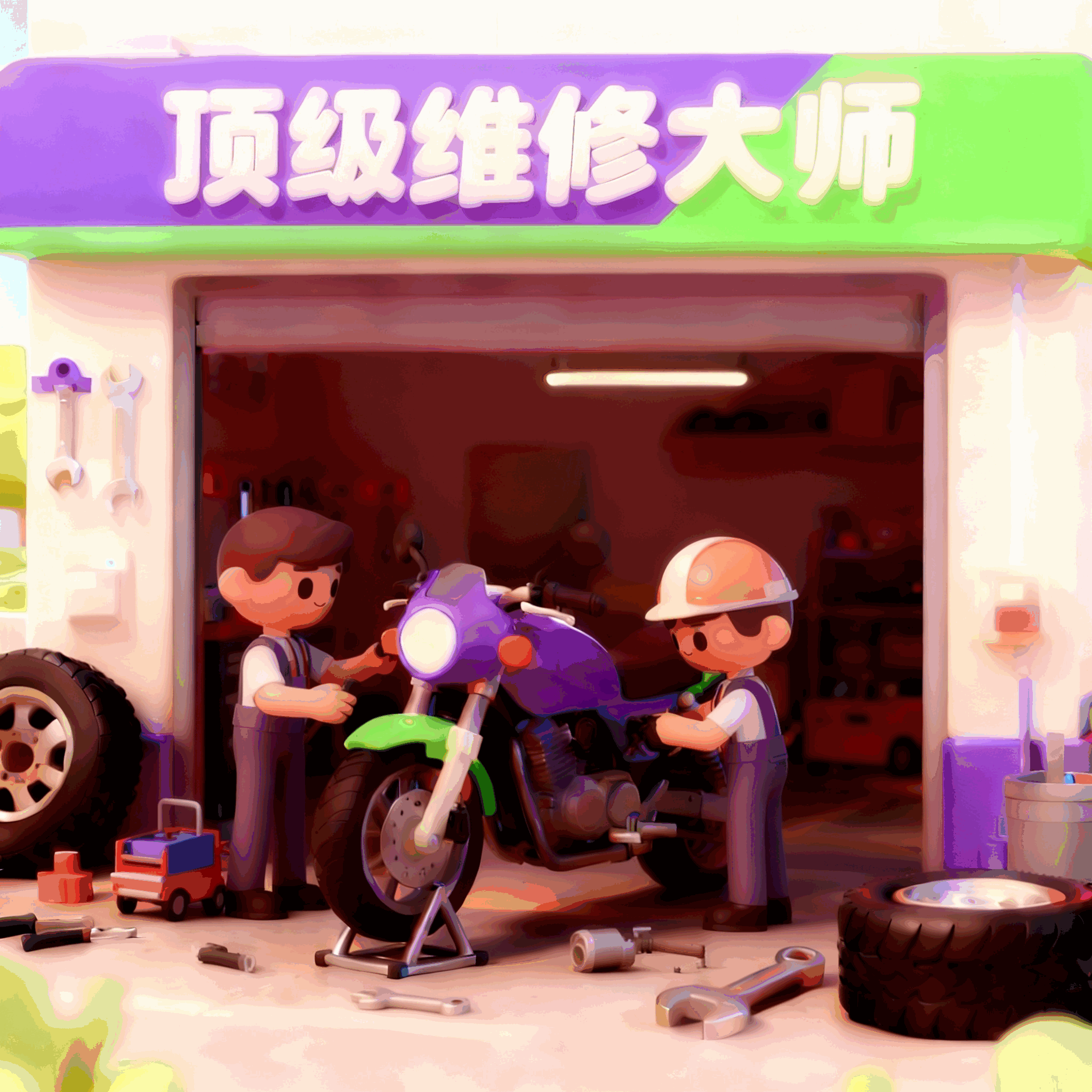 顶级维修大师