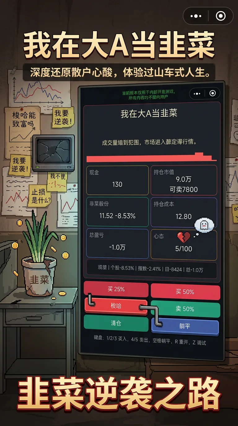 我在大a当韭菜