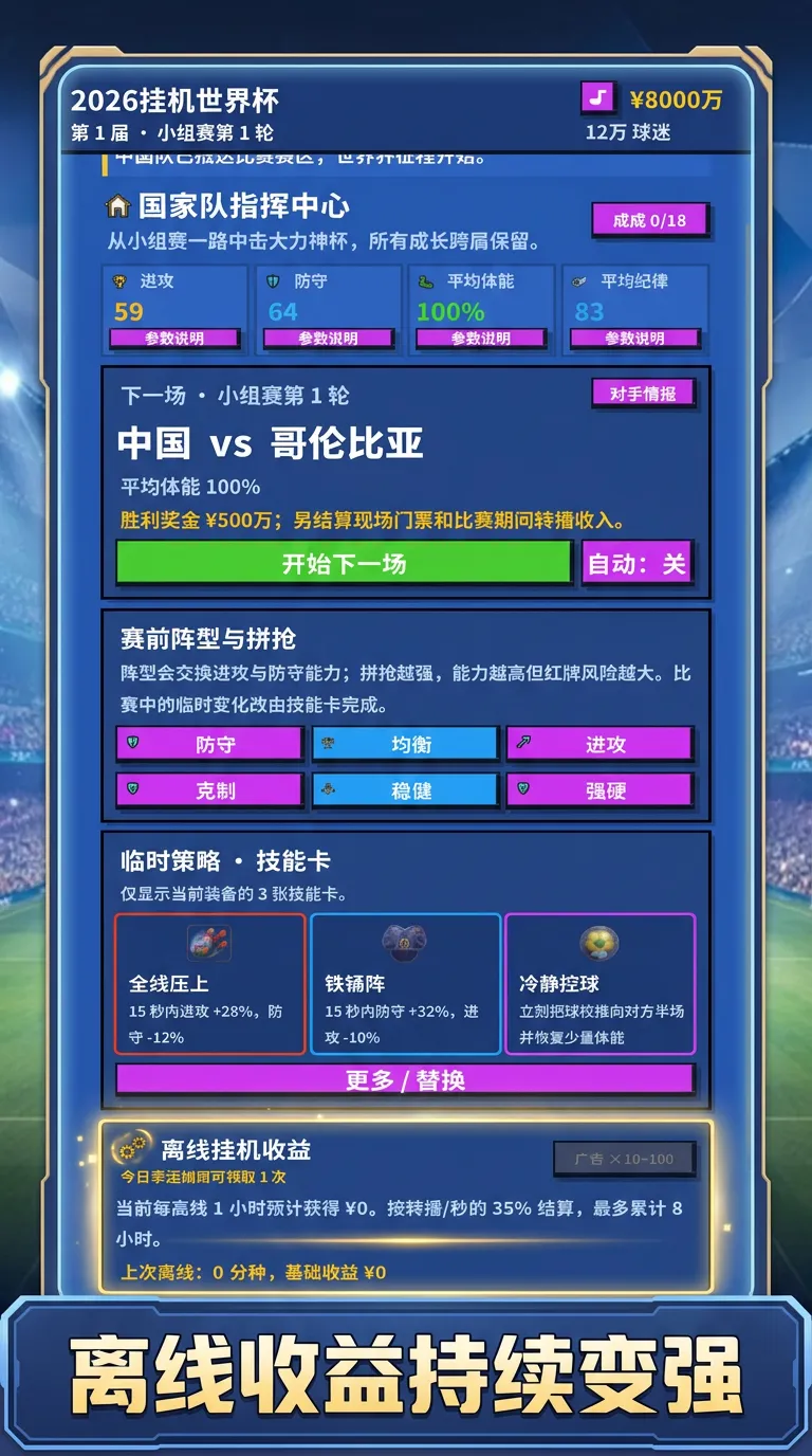 2026挂机世界杯截图3