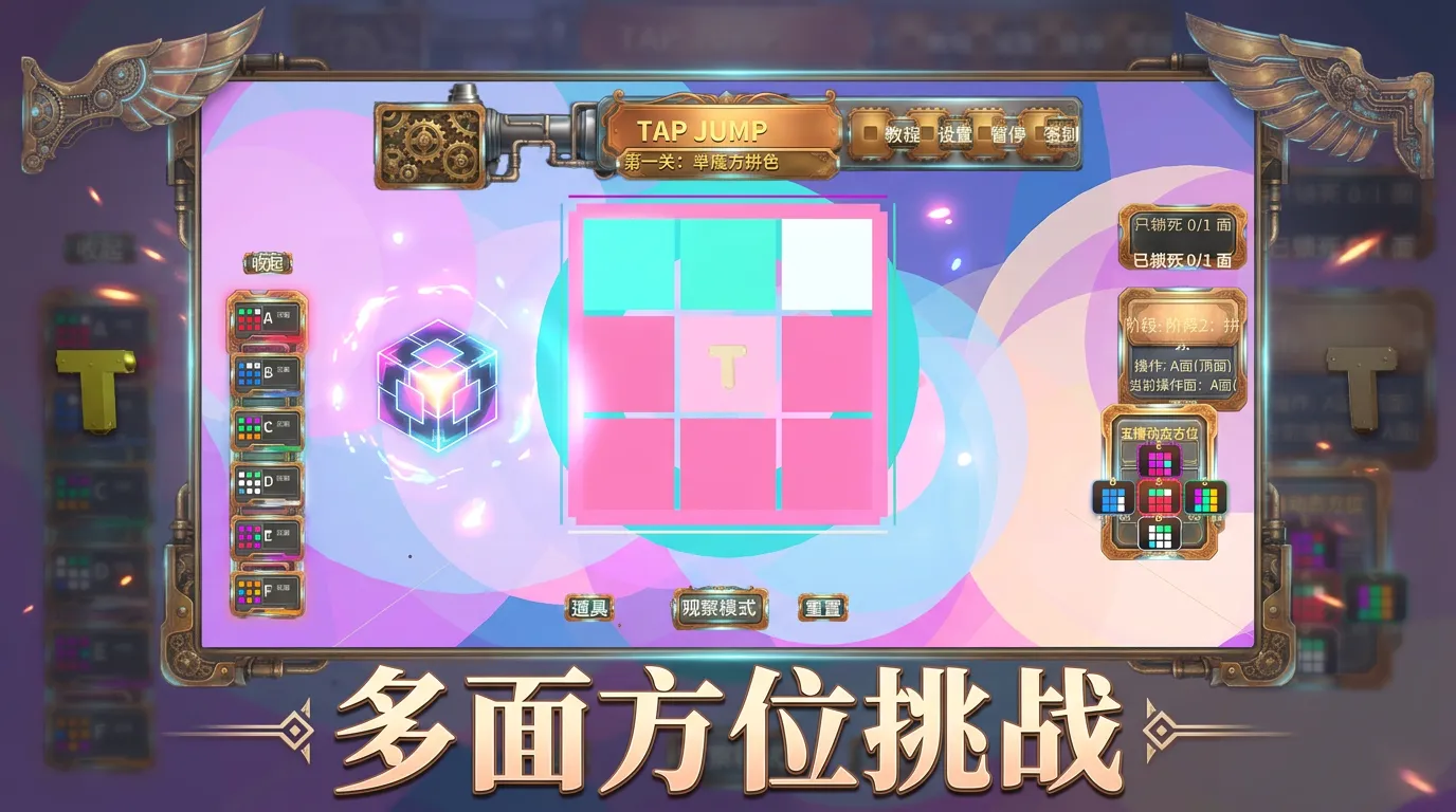 tapjump塔跳魔方截图3