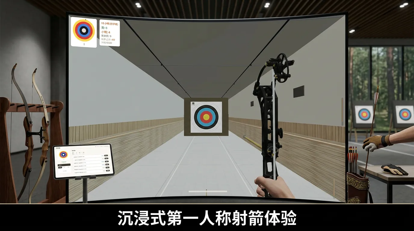 3d虚拟射箭馆截图1
