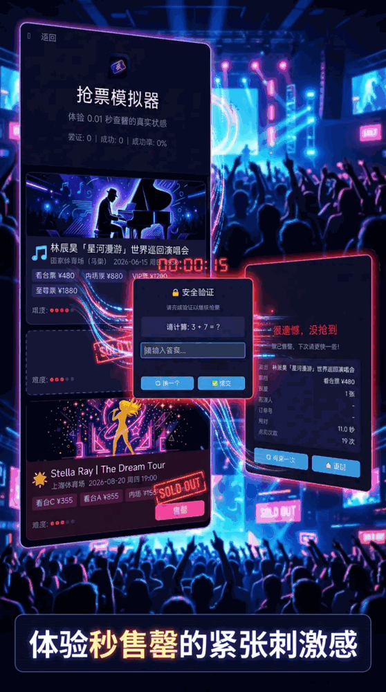 抢票模拟器截图3