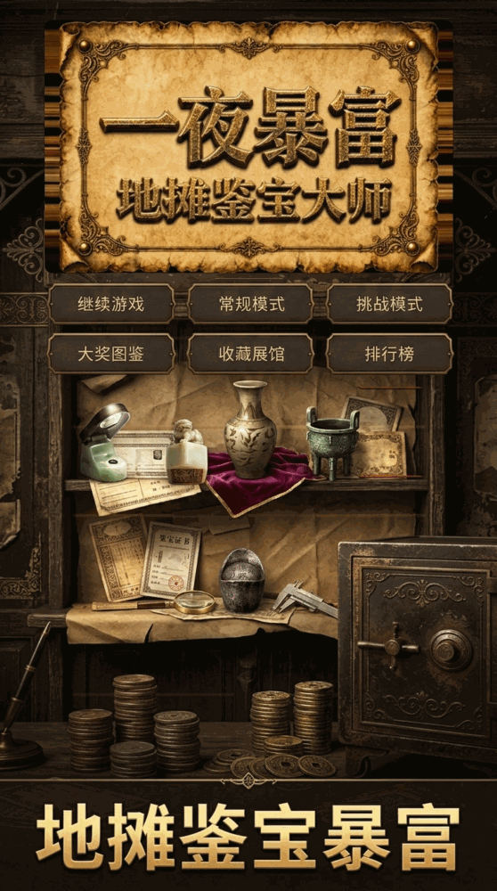 一夜暴富地摊鉴宝大师截图1