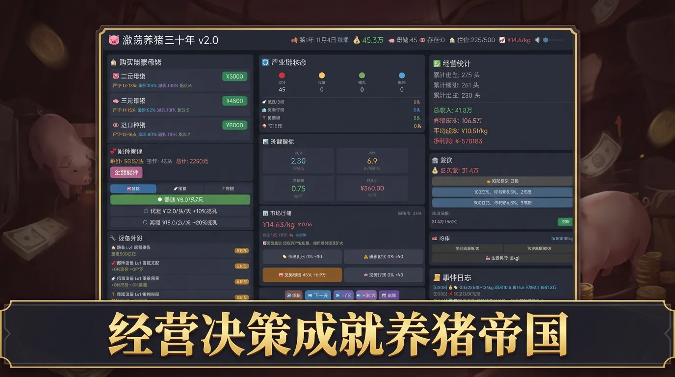 激荡养猪三十年