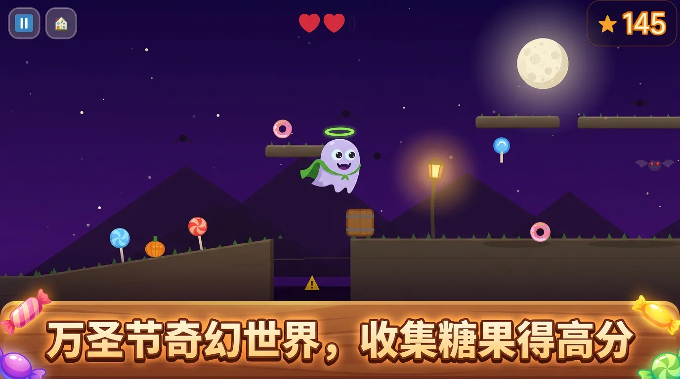 糖果幽灵大冒险截图2