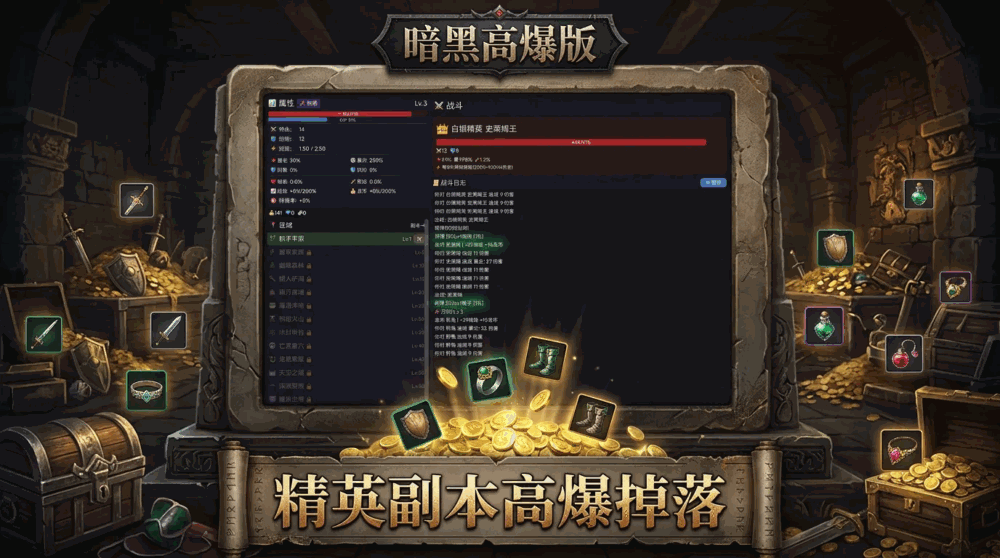 暗黑挂机三职业