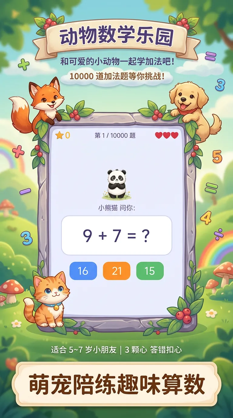 动物数学乐园截图1