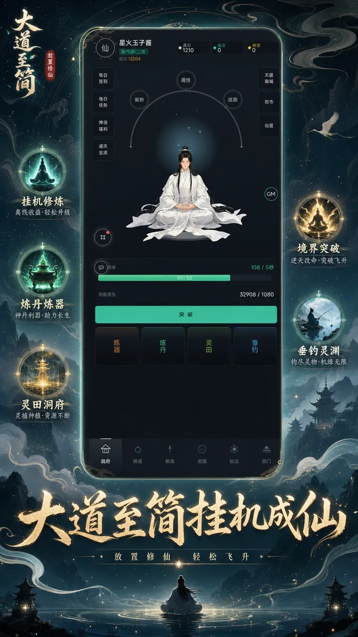 大道至简放置修仙