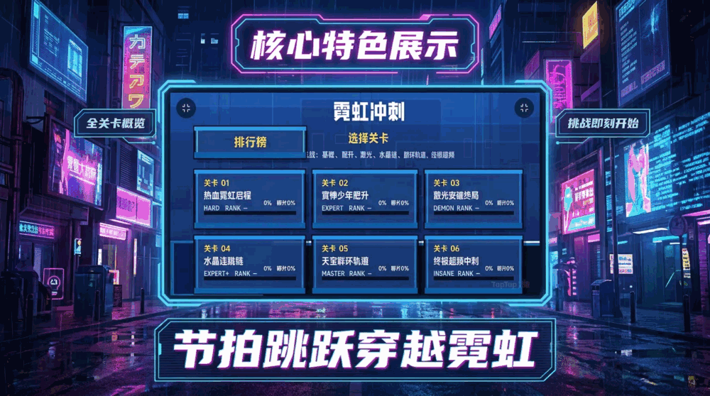霓虹冲刺截图2