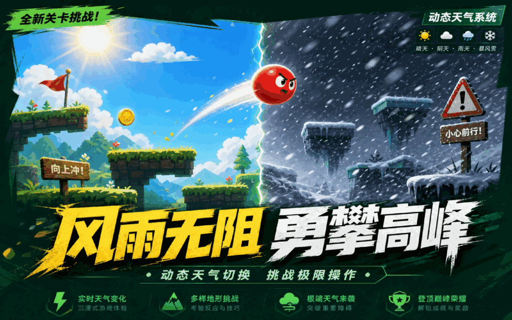 疯狂小球爬高高截图4