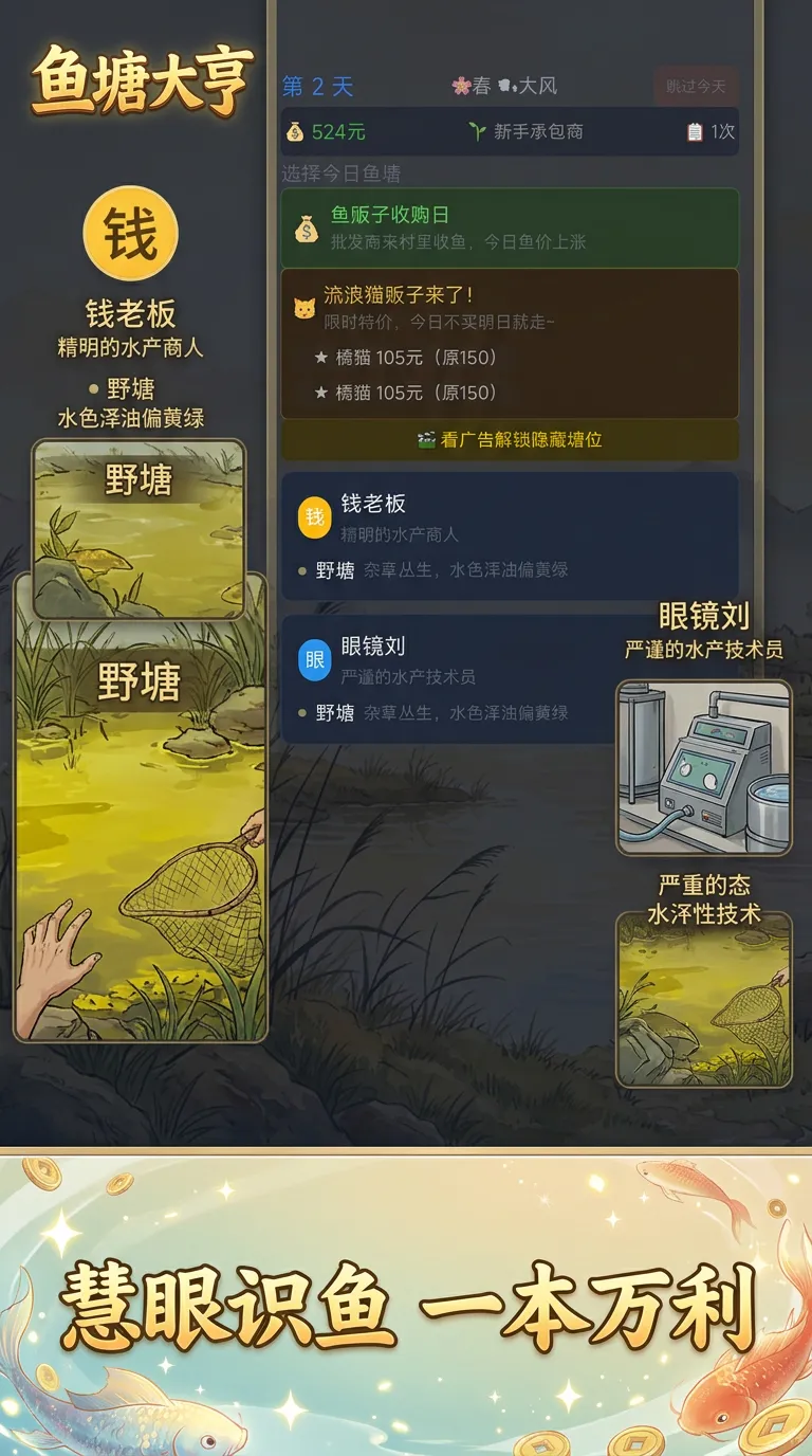 鱼塘大亨截图2