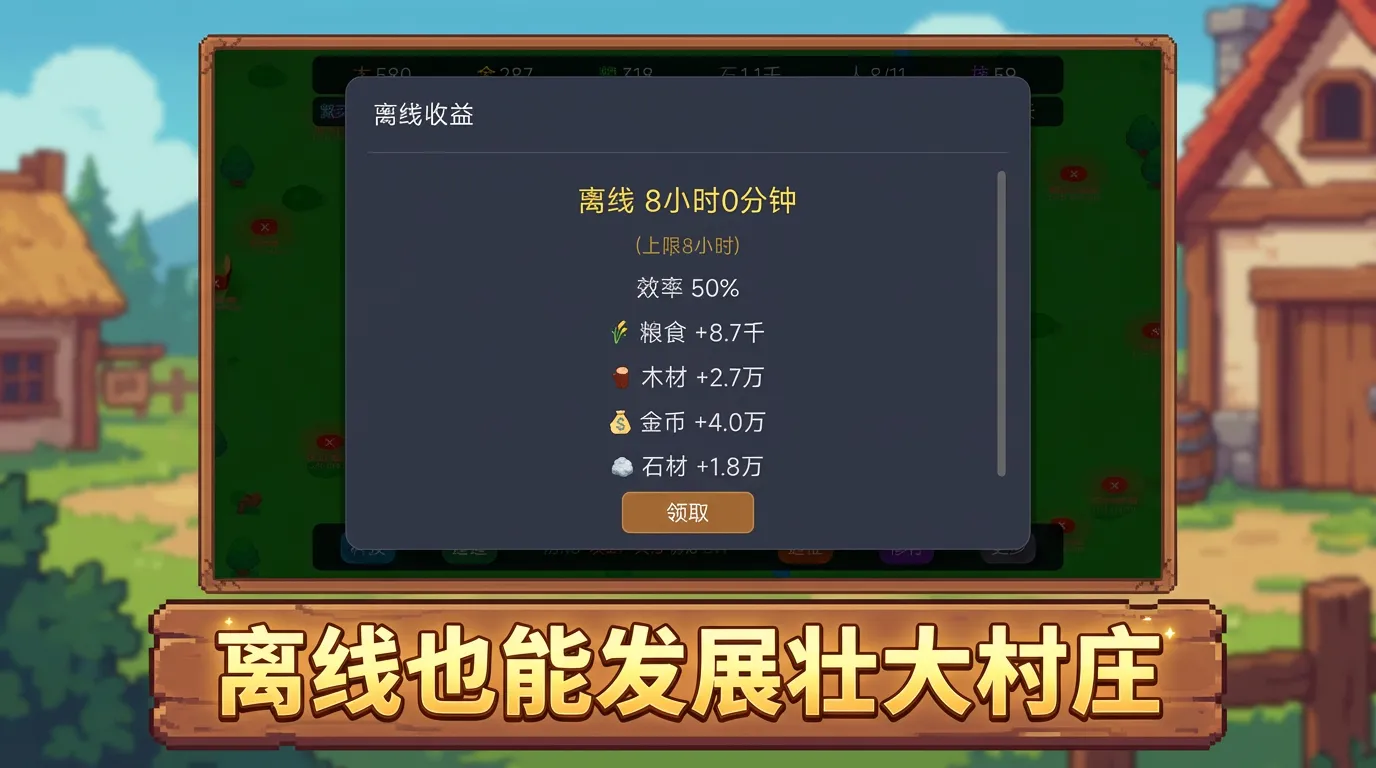 村庄崛起放置挂机截图1