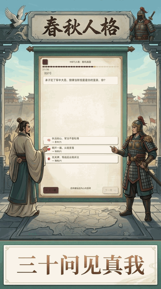 mbti人格春秋战国截图2