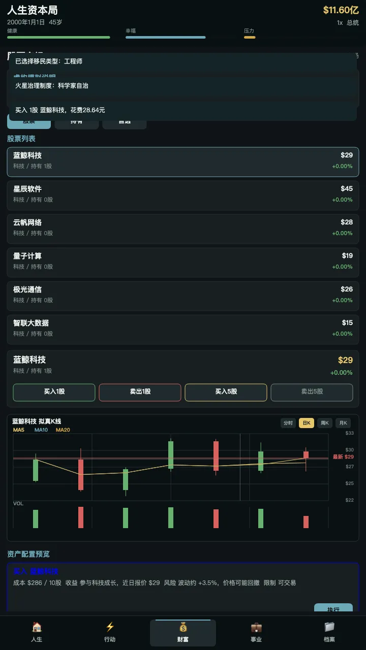人生资本局截图2