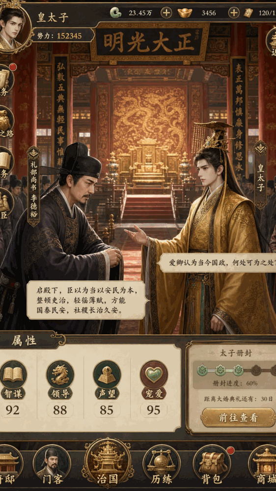王朝太子养成