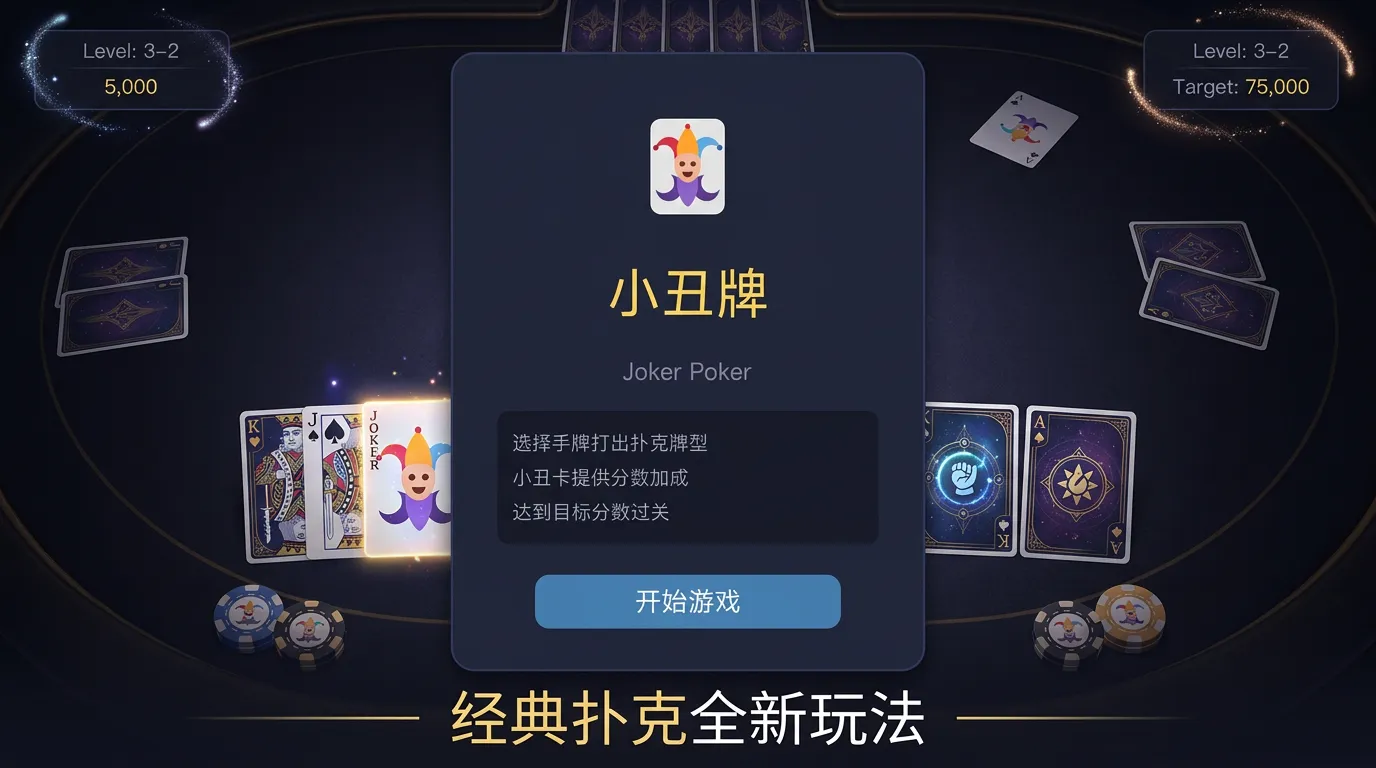 小丑牌jokerpoker