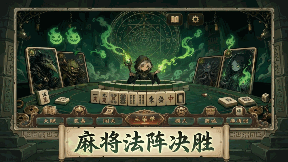 雀跃诡局胡牌斩魔录截图2