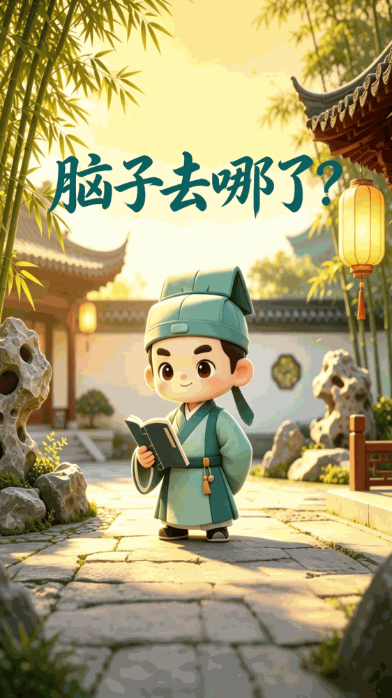 脑子去哪了