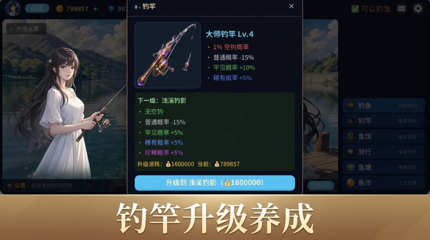 悠闲钓鱼截图2