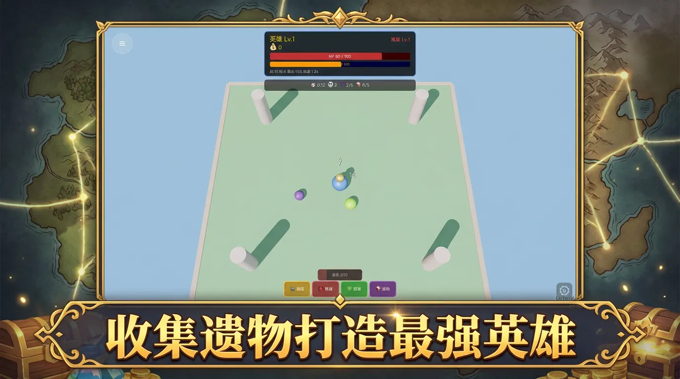 闲置英雄传截图2