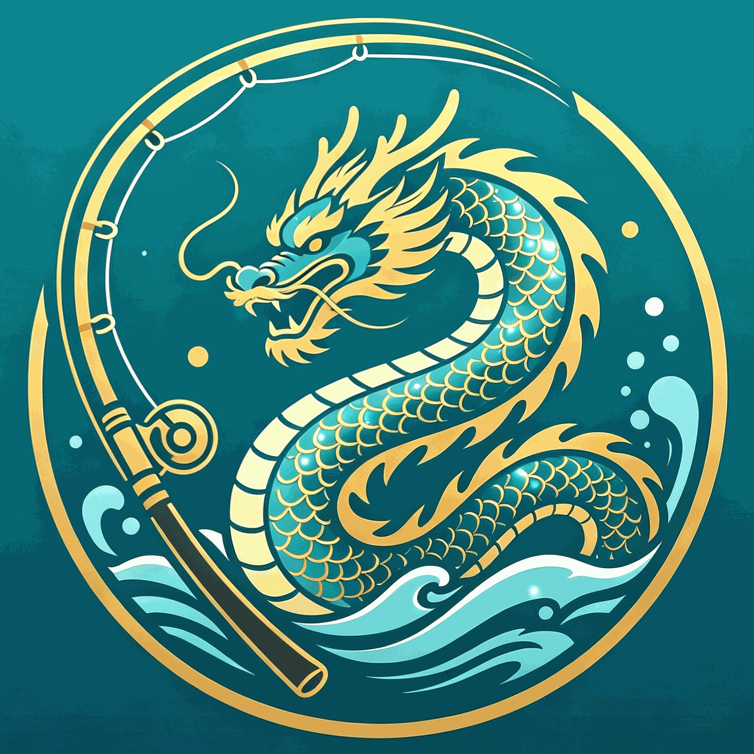 我钓到蛟龙了