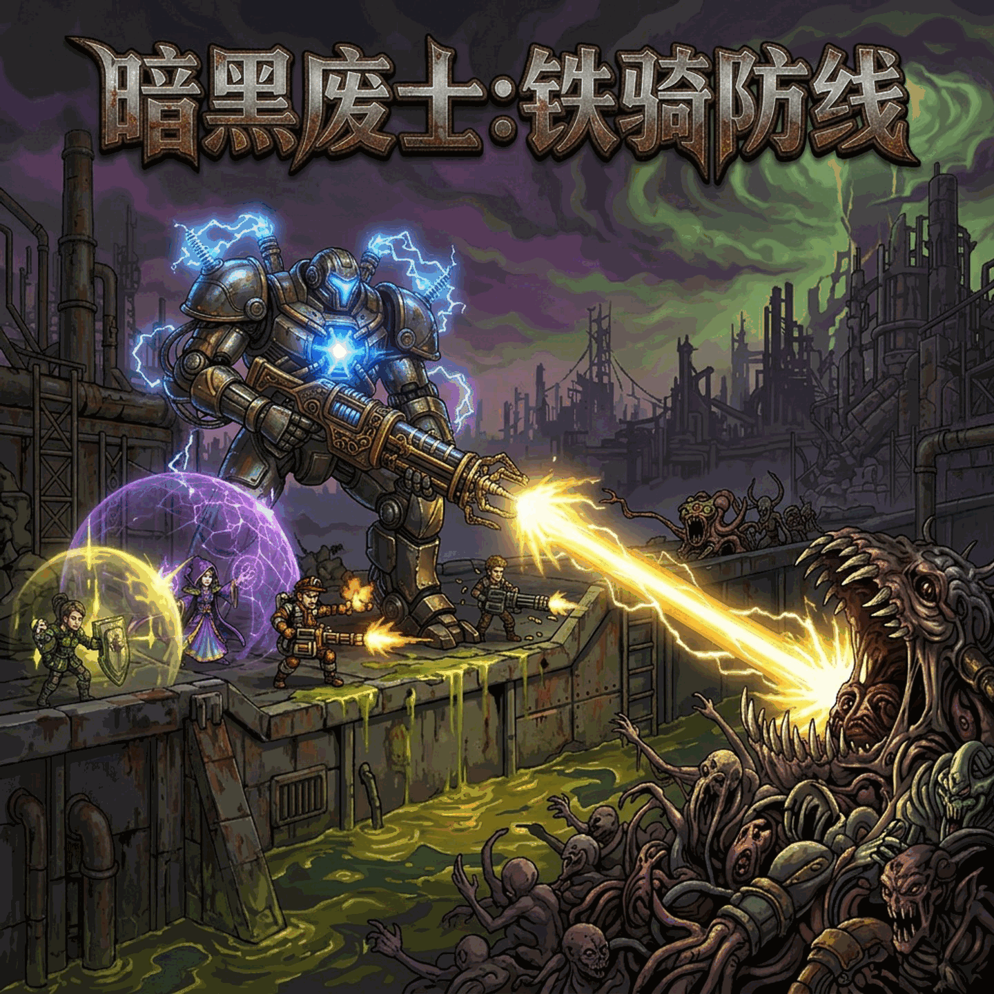 暗黑废士铁骑防线