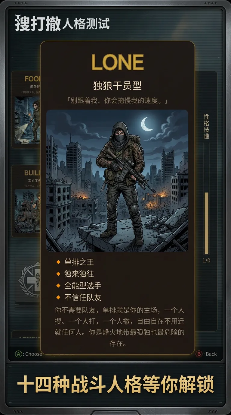 游戏人格测试