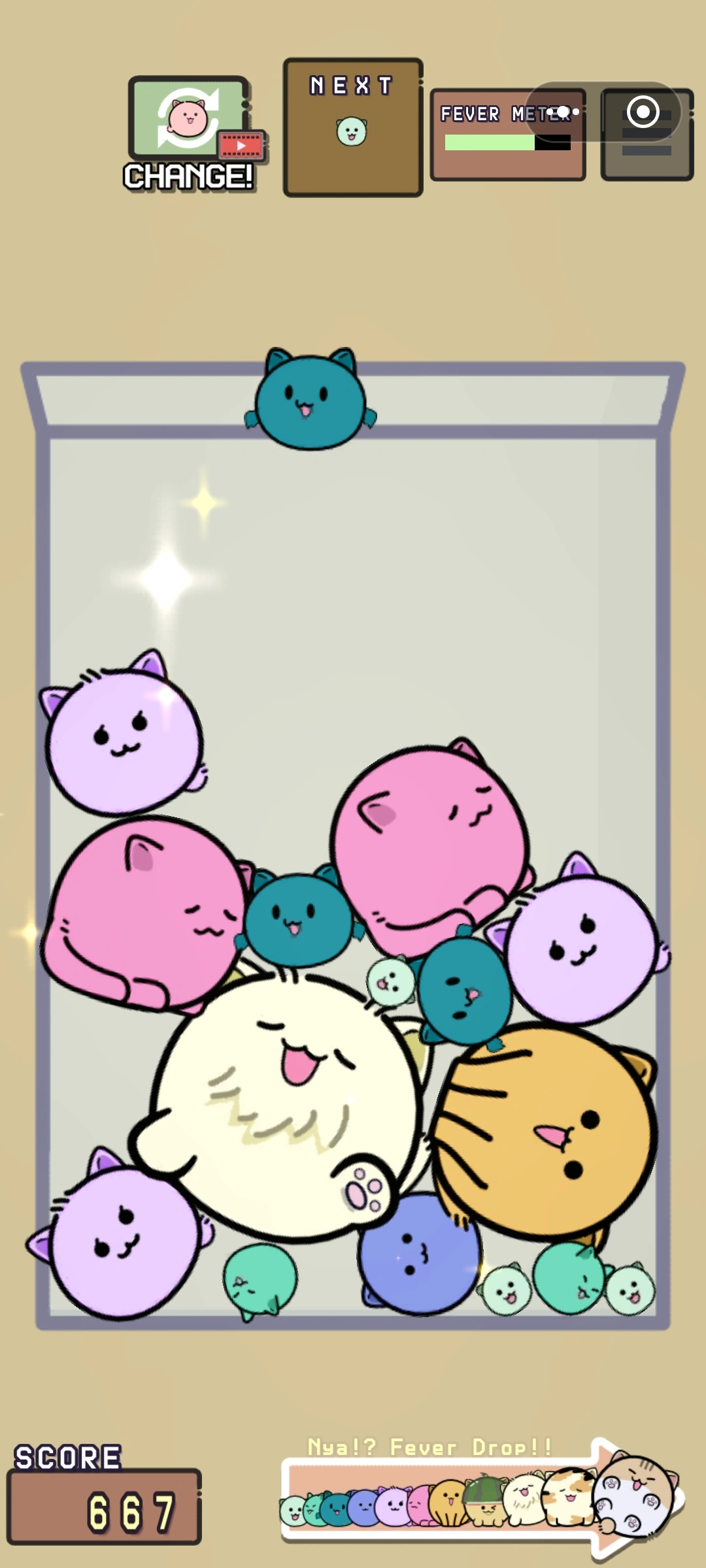 猫咪掉落