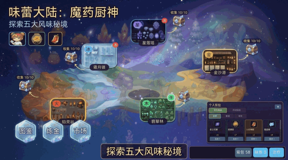 味蕾大陆魔药厨神
