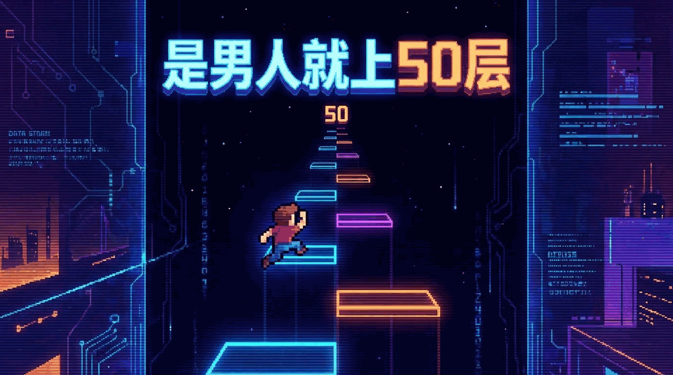 是男人就上50层