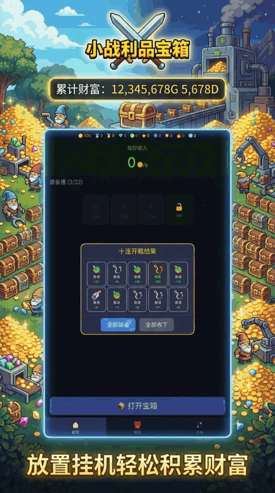 小小战利品宝箱截图3