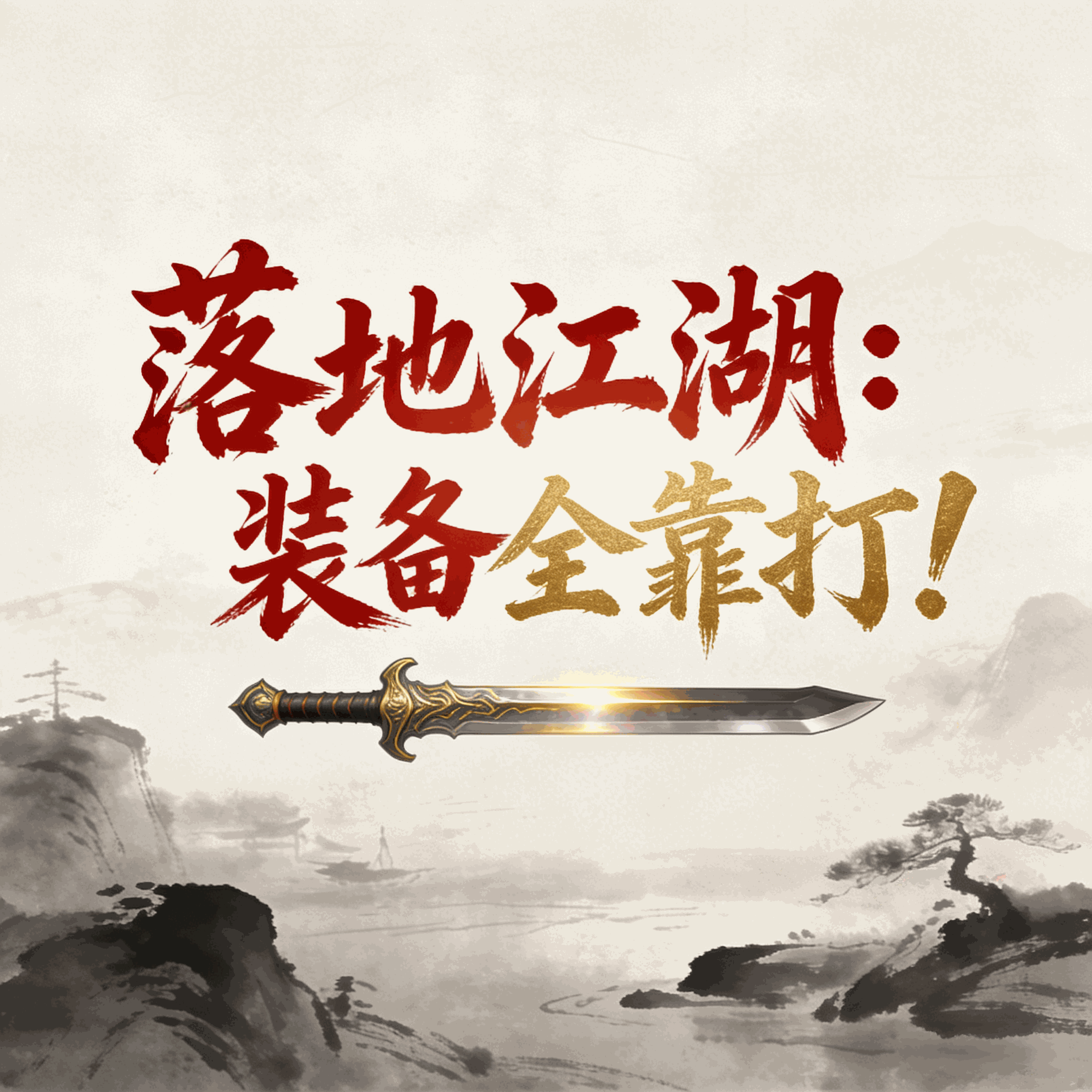 落地江湖装备全靠打